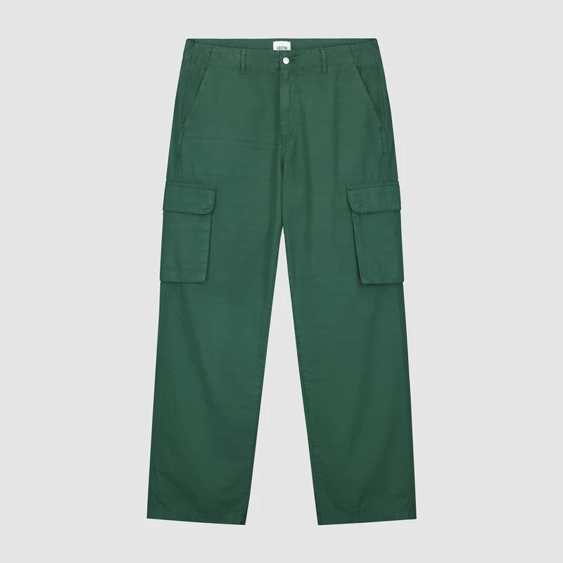Pantalon cargo - Vert