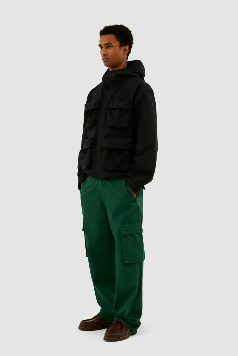 Pantalon cargo - Vert