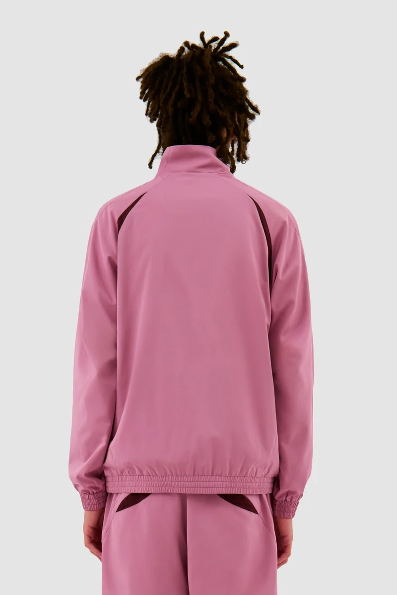 Veste de survêtement bicolore - Rose