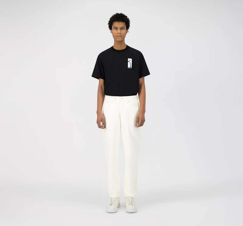 Pantalon Polke Heart - Creme