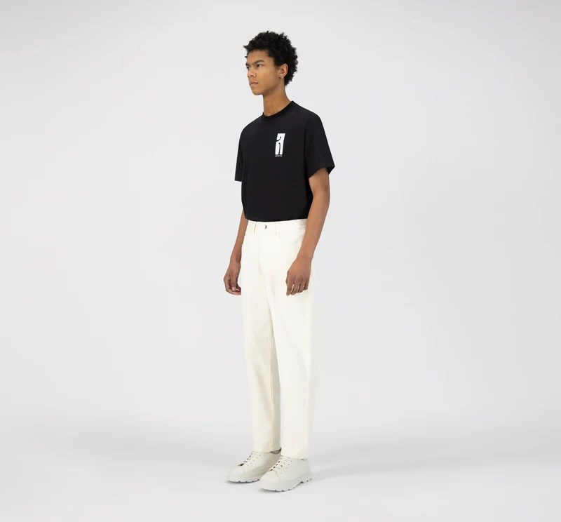 Pantalon Polke Heart - Creme