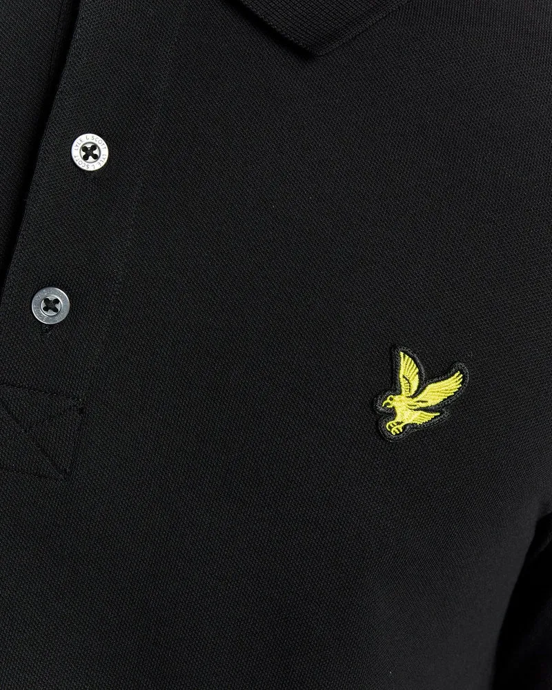 Long Sleeve Cotton Polo Shirt
