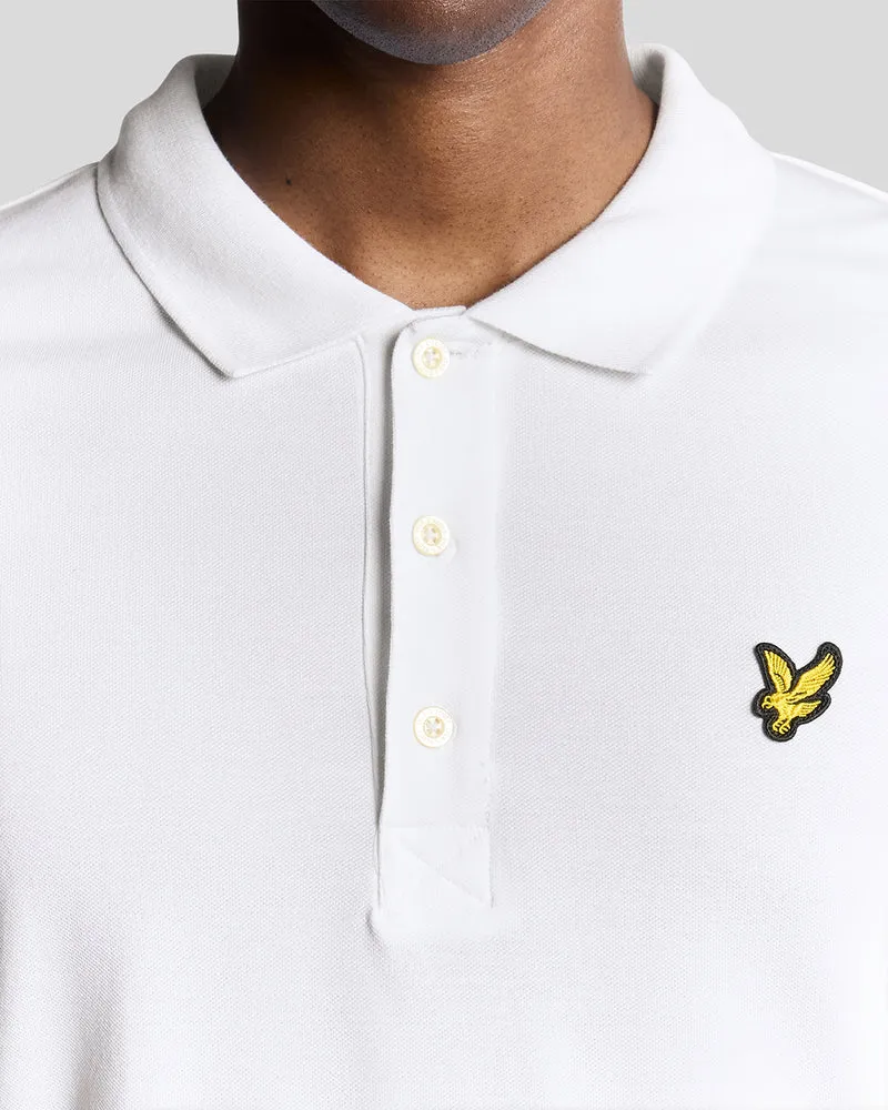 Long Sleeve Cotton Polo Shirt