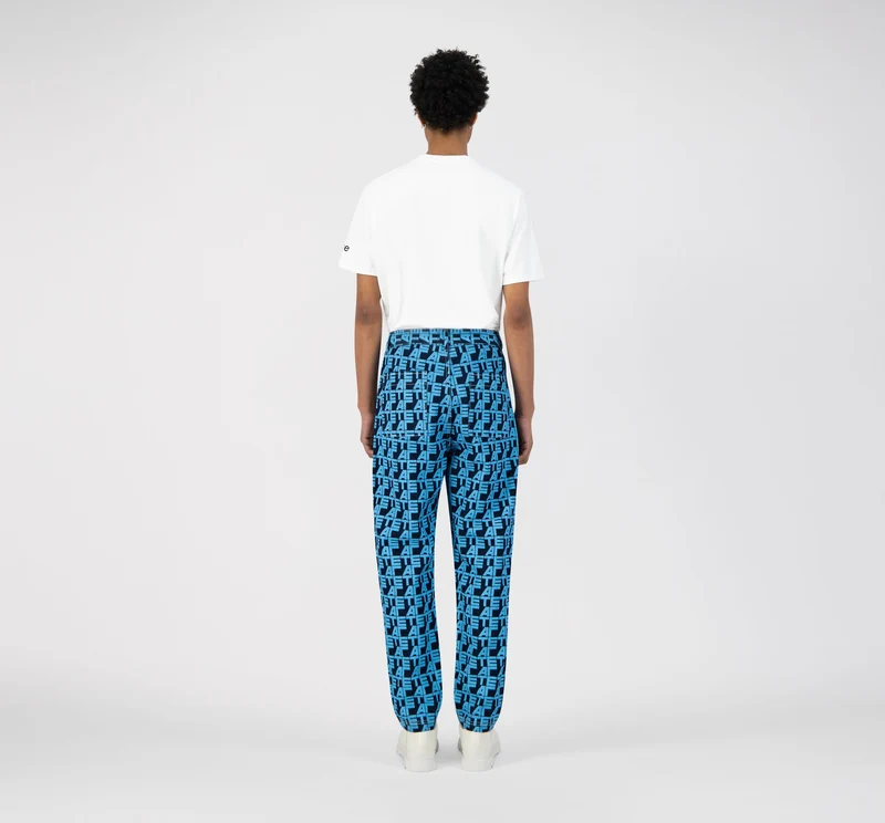 Pantalon en jean allover - Denim imprimé