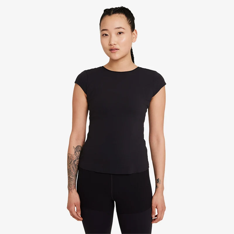 T-Shirt Nike Femme Yoga Luxe