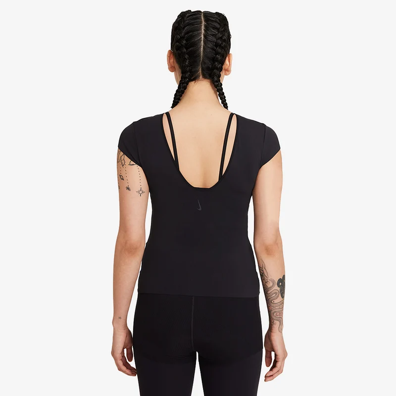 T-Shirt Nike Femme Yoga Luxe