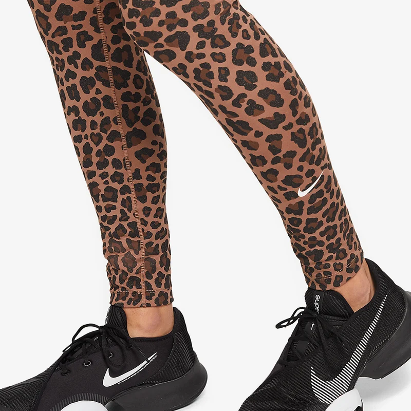 Collants Nike Femme Dri-FIT One Printed Taille Mi-Haute