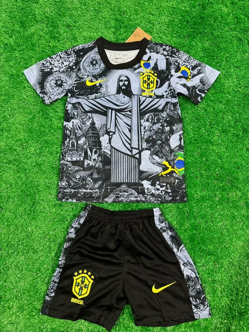 24/25 Ensemble Enfant Brésil Noir Spécial