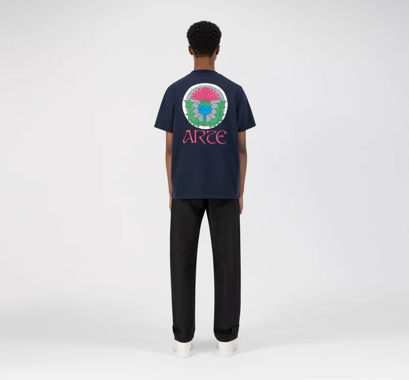 T-shirt Tissot Back Dahlia - Marine