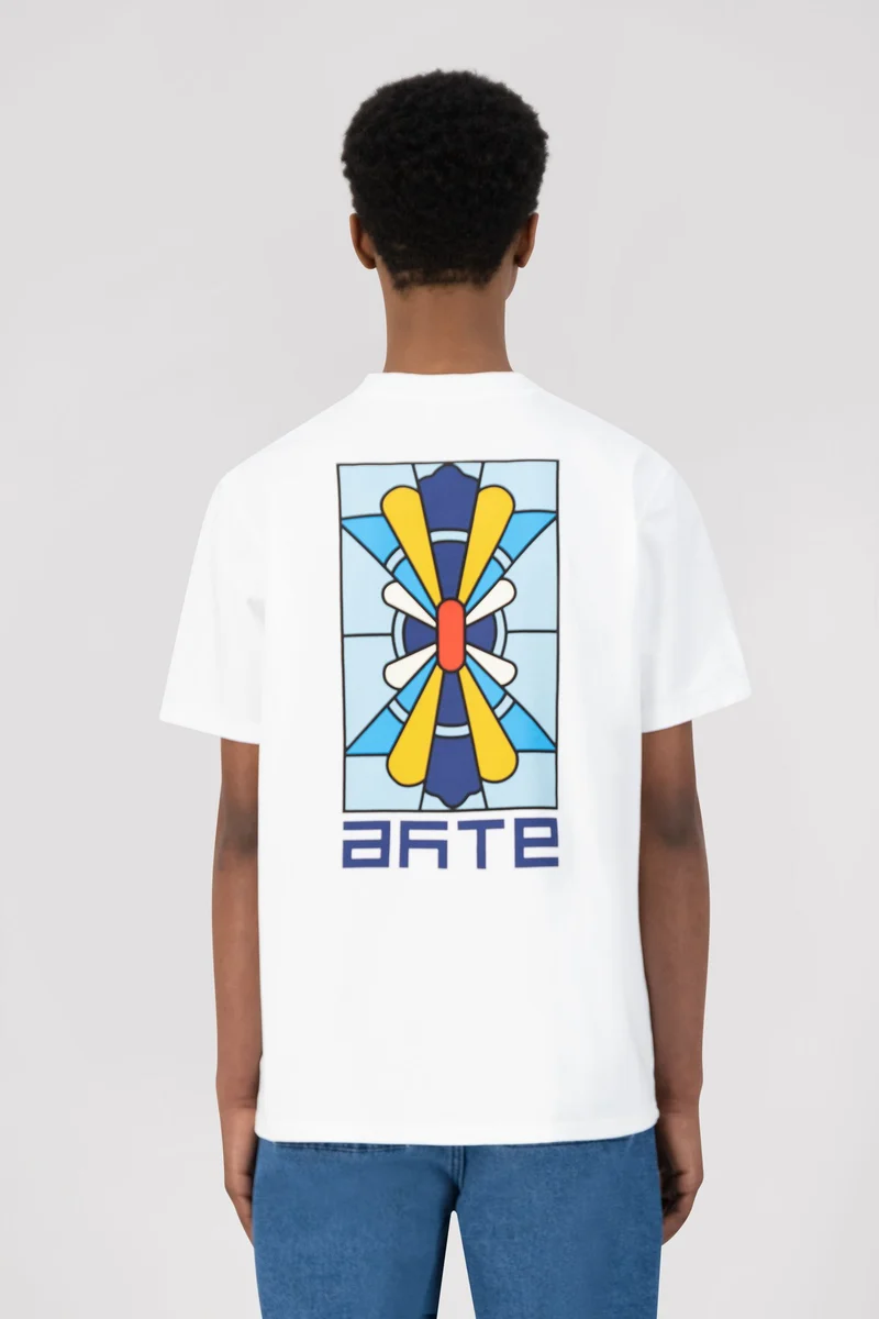 T-shirt Tissot Back Tile - Blanc