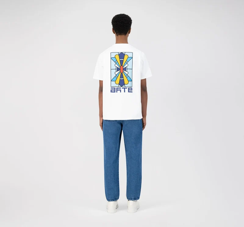 T-shirt Tissot Back Tile - Blanc
