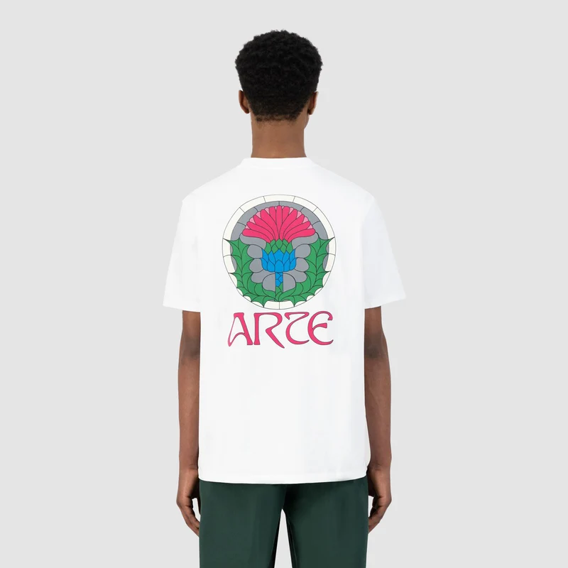 T-shirt Tissot Back Dahlia - Blanc