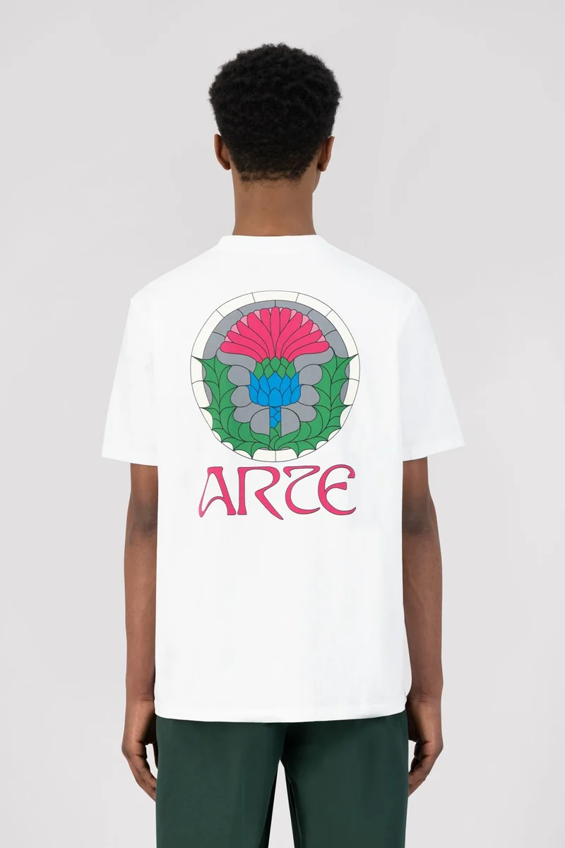 T-shirt Tissot Back Dahlia - Blanc