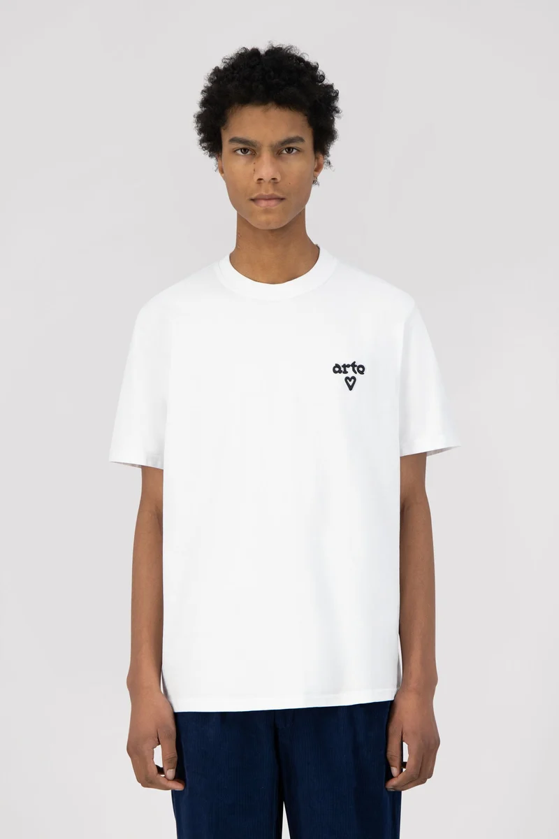 T-shirt Tissot Heart - Blanc