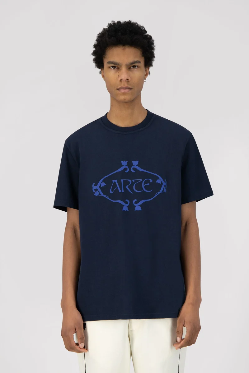 T-shirt Tissot Logo Orna - Marine