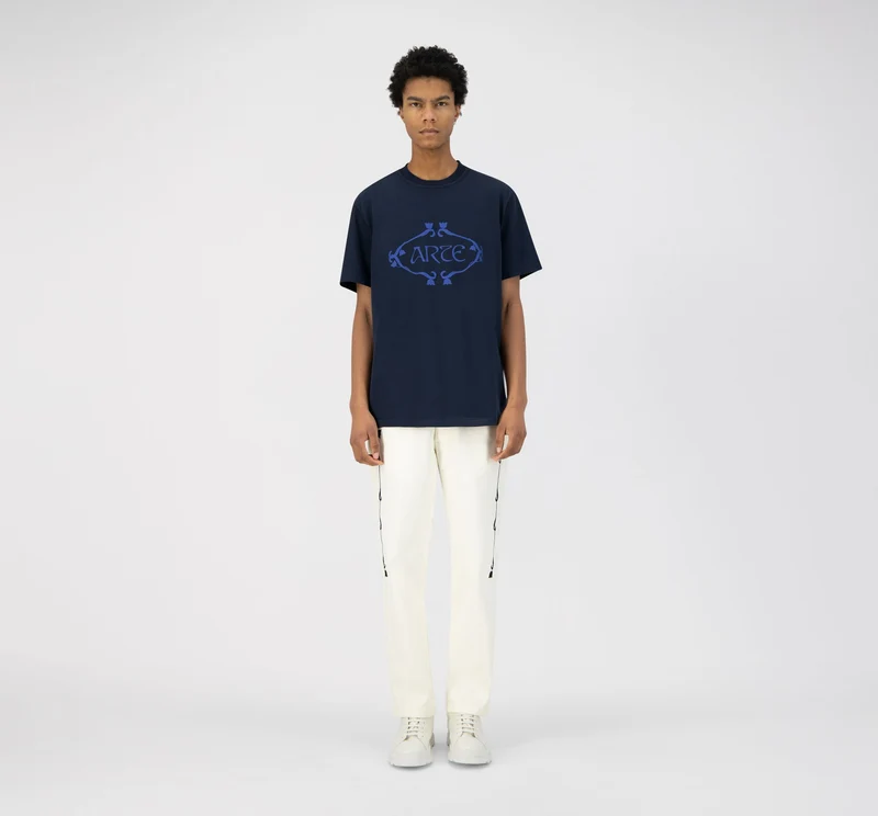 T-shirt Tissot Logo Orna - Marine