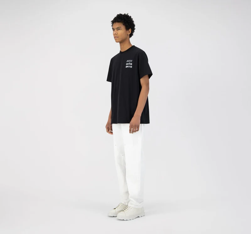T-shirt Tissot Multi Logo - Noir