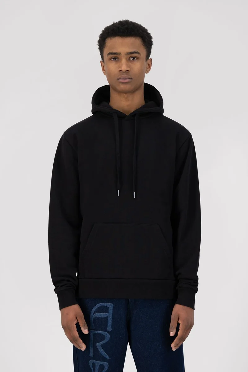 Horta Back Dahlia Hoodie - Noir