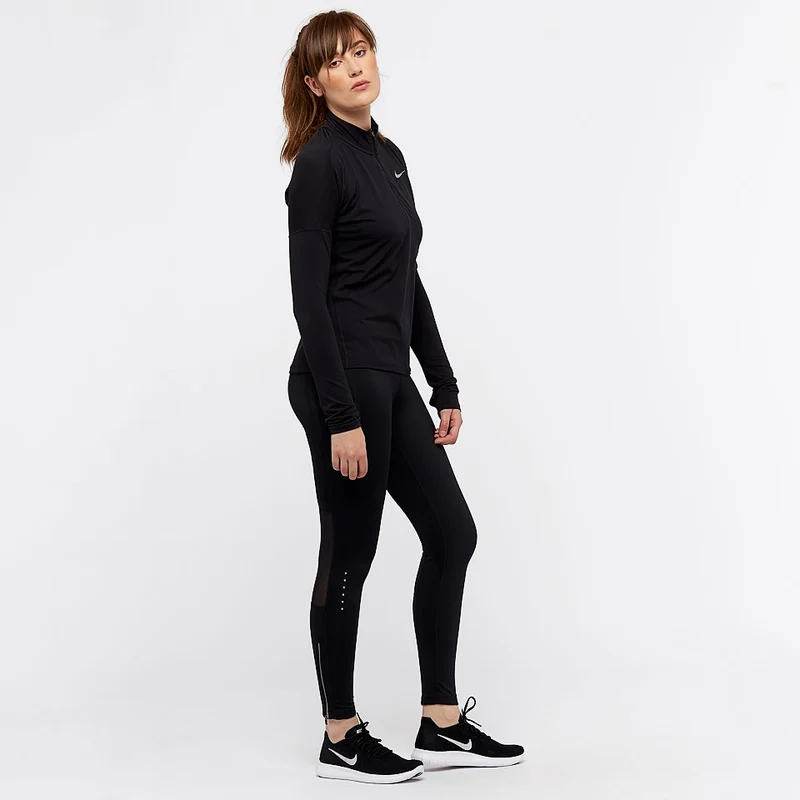 Haut de running à manches longues demi-zippé Nike Dri