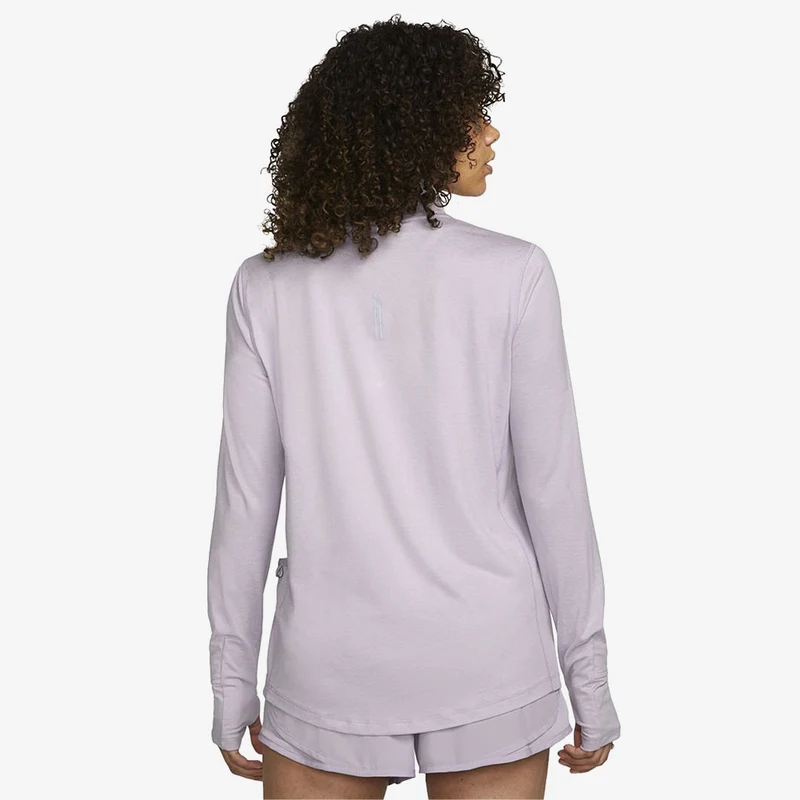 Haut Nike Femme Element 1/2 Zip Running