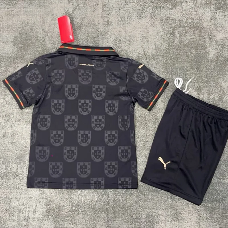 25/26 Ensemble Enfant Portugal black Spécial