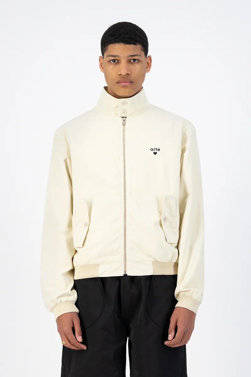 Veste en jean - Crème