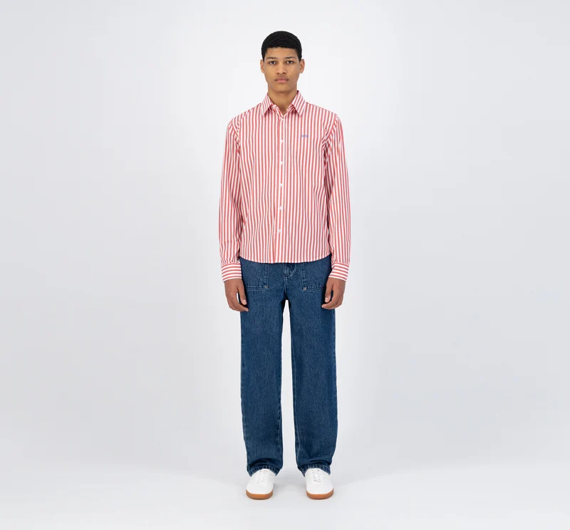 Chemise Stein - Rouge/Blanc