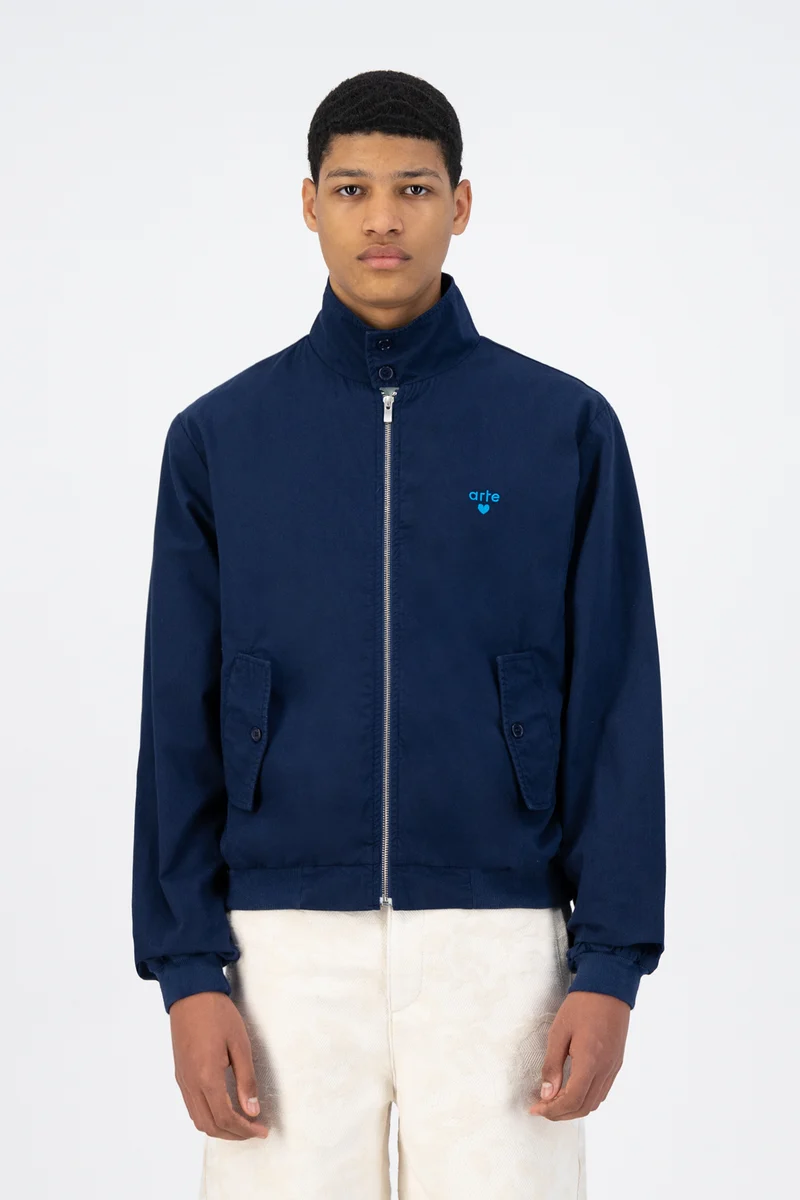 Veste en jean - Marine