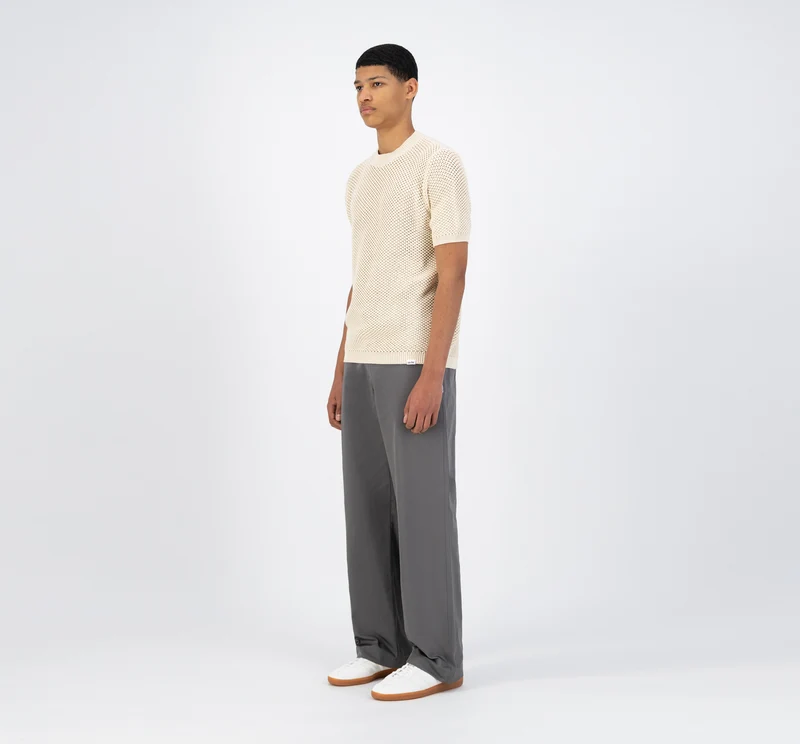 T-shirt en maille Kiewic - Crème