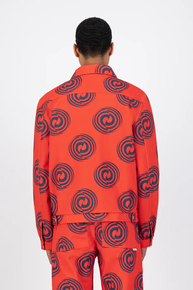 Veste Janco Swirl - Rouge/Marine