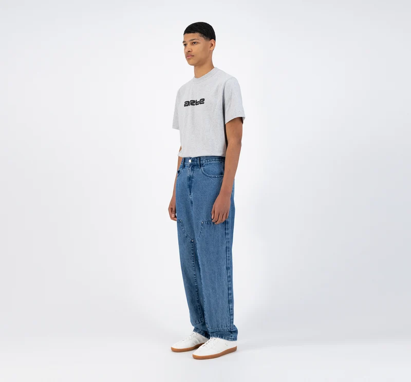 Pantalon Porter - Denim (Light Bleach)