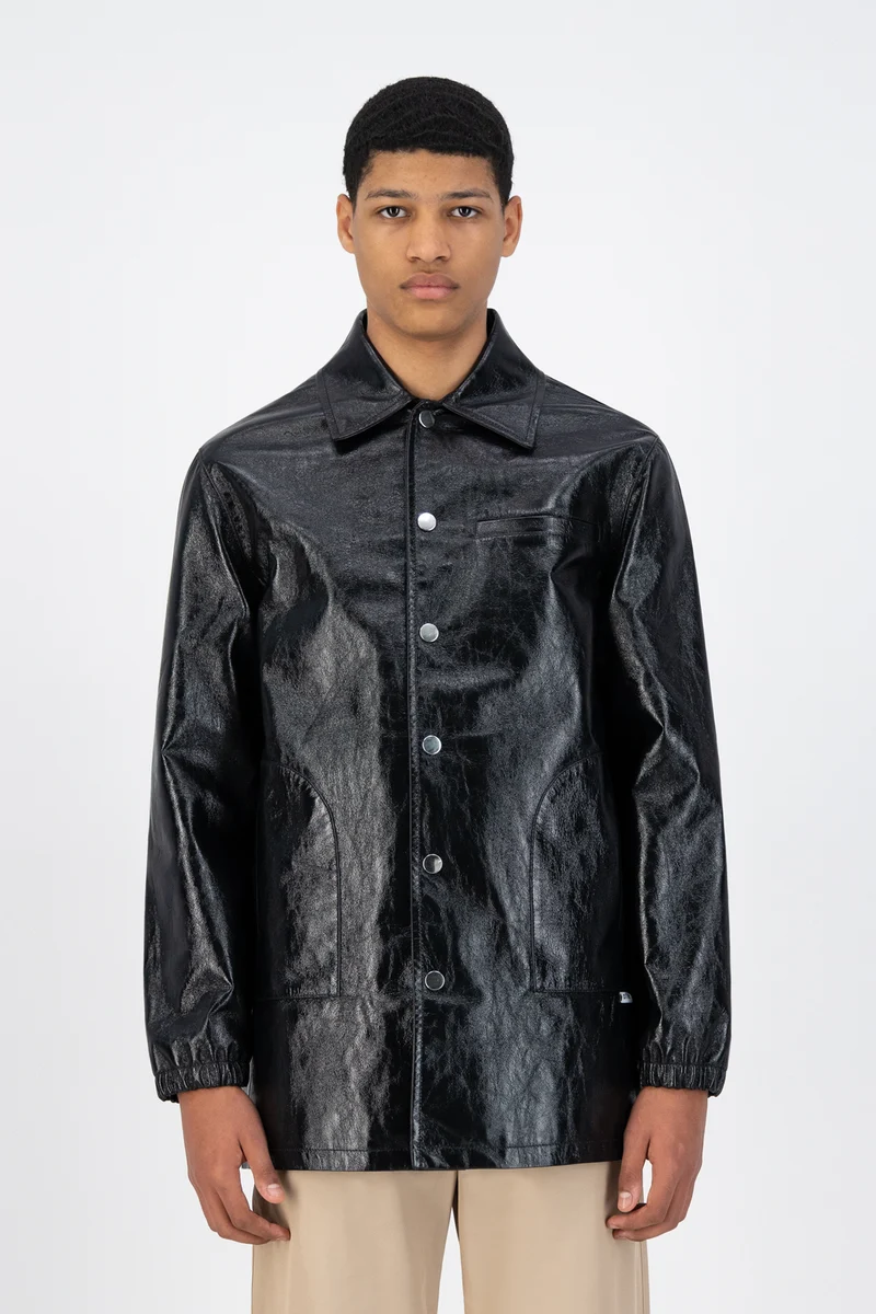 Veste Joe Patent - Noir