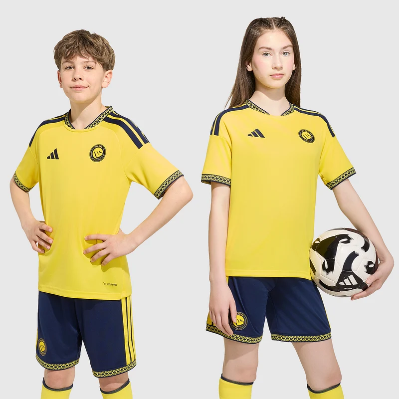 adidas Al Nassr 26/27 Kids Home Shirt With Ronaldo 7