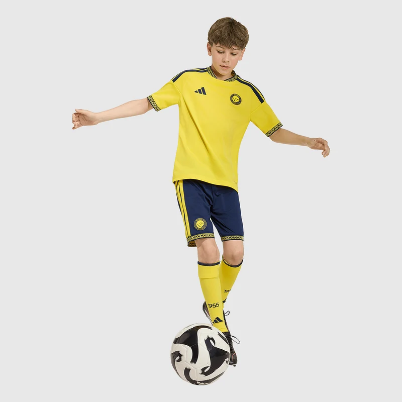 adidas Al Nassr 26/27 Kids Home Shirt With Ronaldo 7