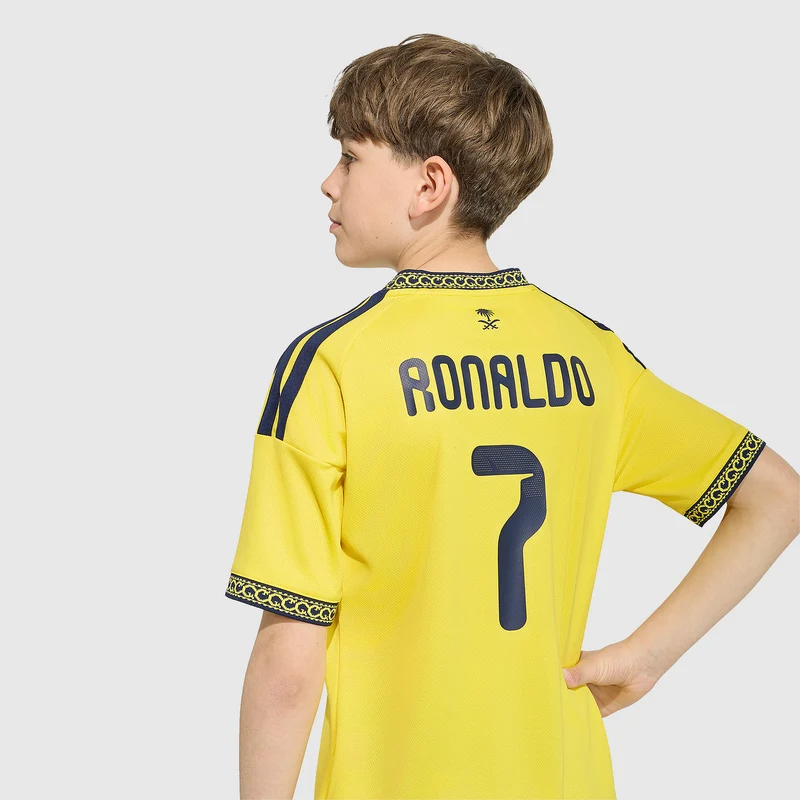 adidas Al Nassr 26/27 Kids Home Shirt With Ronaldo 7