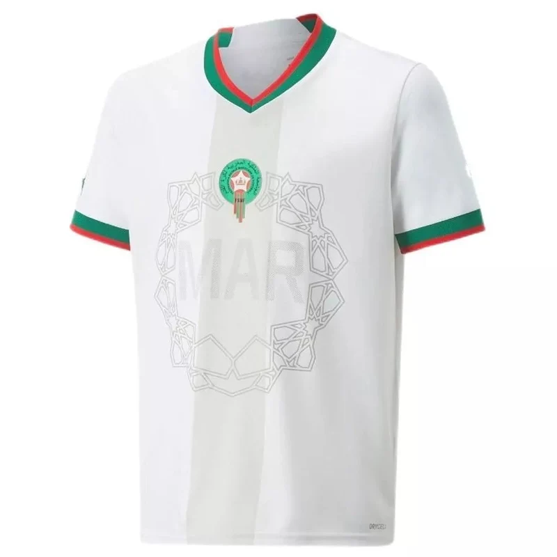 Maroc maillot Coupe Du Monde Blanc 2022