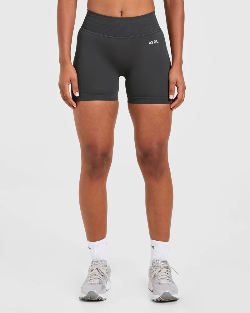 Adapt Seamless Shorts | 4.5" - Dark Charcoal