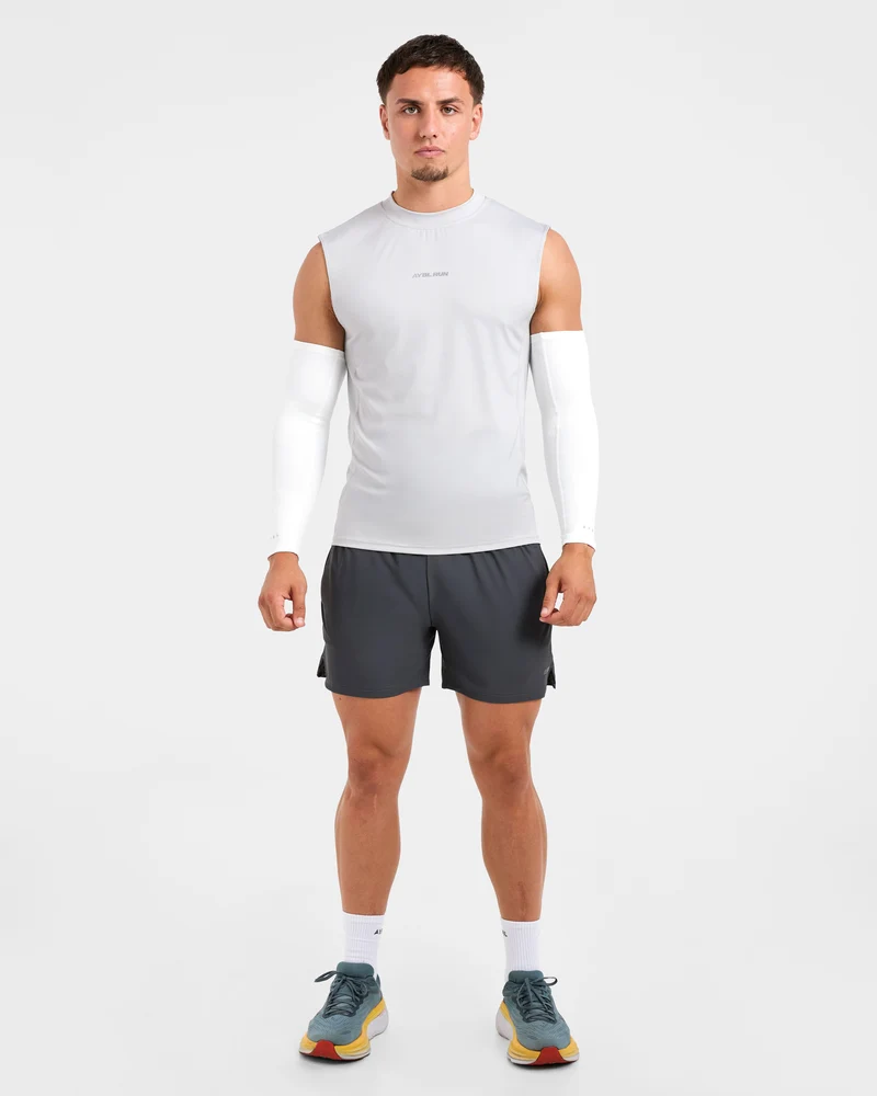 Base Layer Arm Sleeves - Blanc