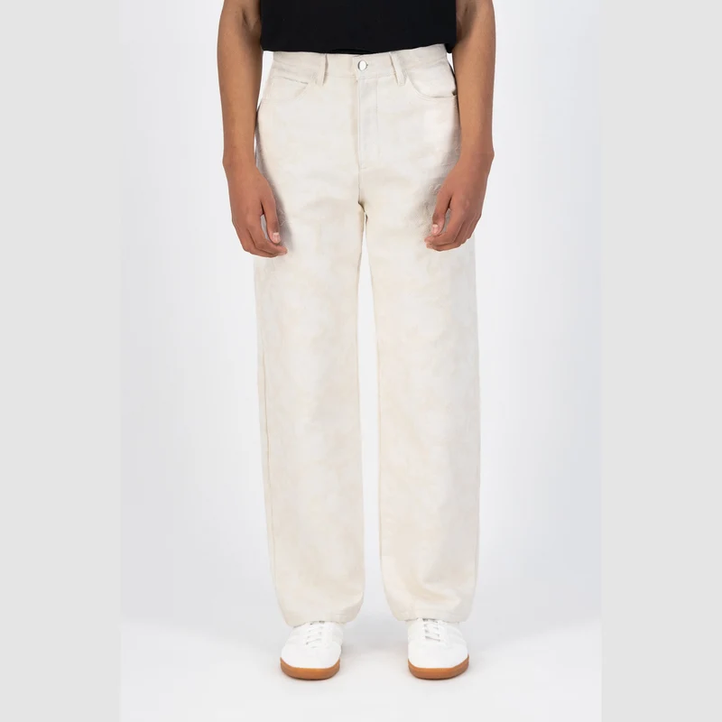 Pantalon Janco Jacq - Crème/blanc cassé