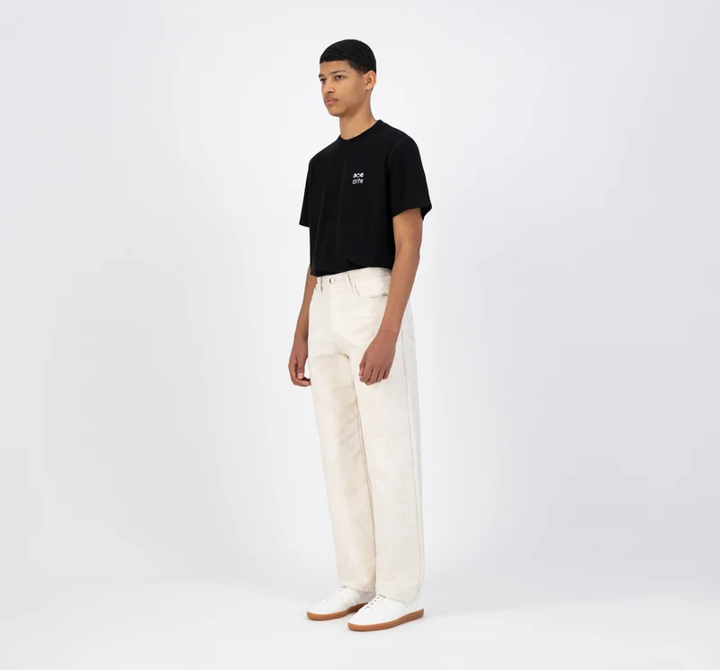 Pantalon Janco Jacq - Crème/blanc cassé