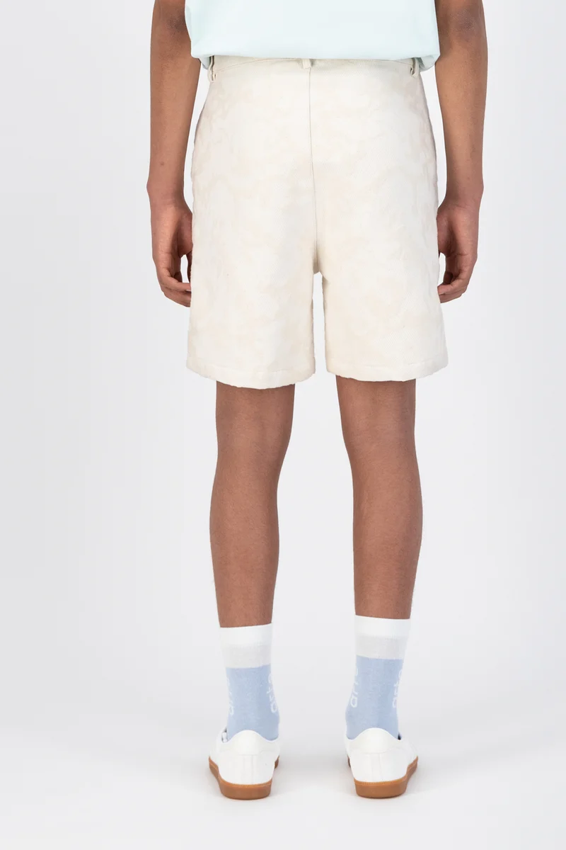 Short Sobrino Jacq - Crème/blanc cassé