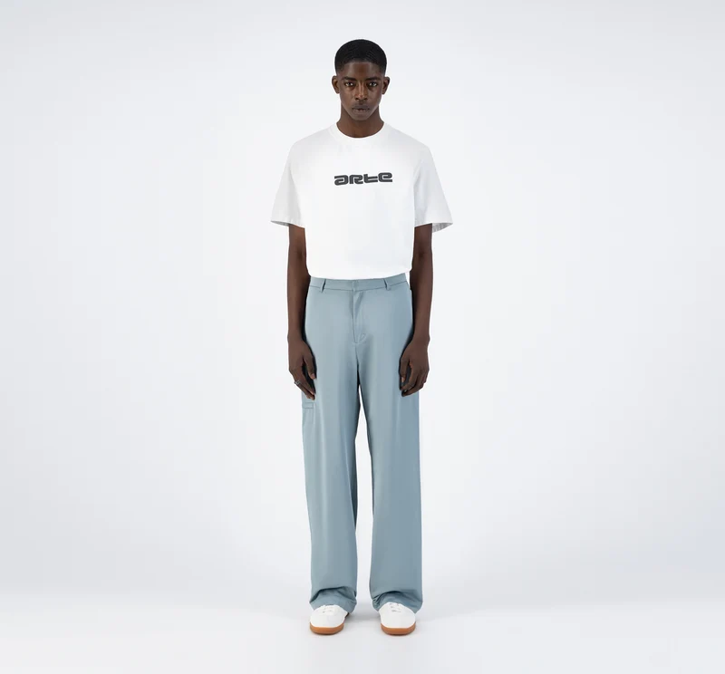 Pantalon à poches Pierre - Bleu clair