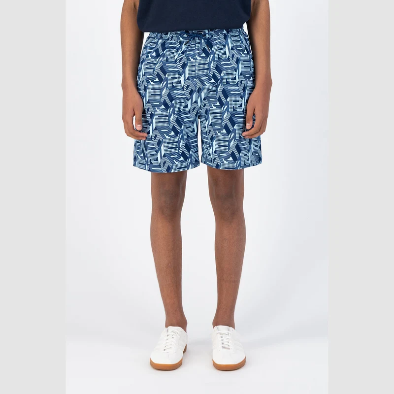 Short Soto Allover - Bleu/Bleu foncé