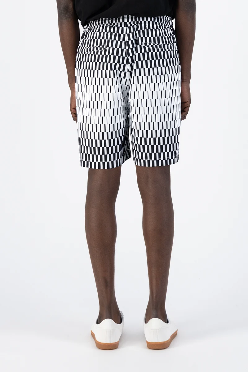 Short Soto Retan - Noir/Blanc