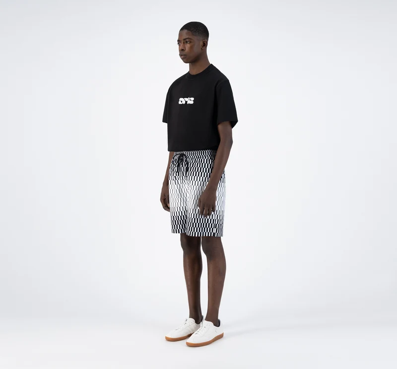 Short Soto Retan - Noir/Blanc