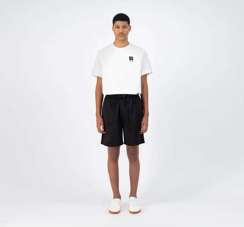 Short à poches Soto - Noir