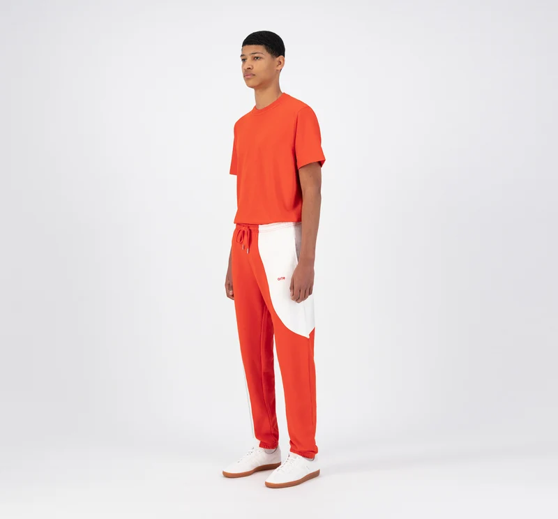 Pantalon Tristian Ciclo - Rouge/Blanc