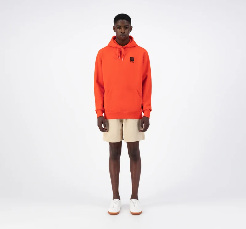 Hulton Heart Hoodie - Rouge
