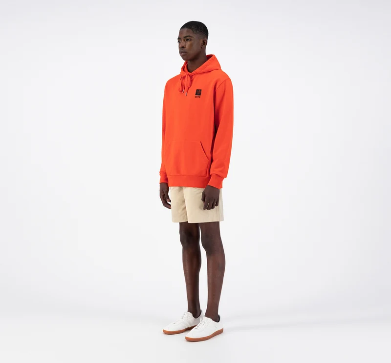 Hulton Heart Hoodie - Rouge