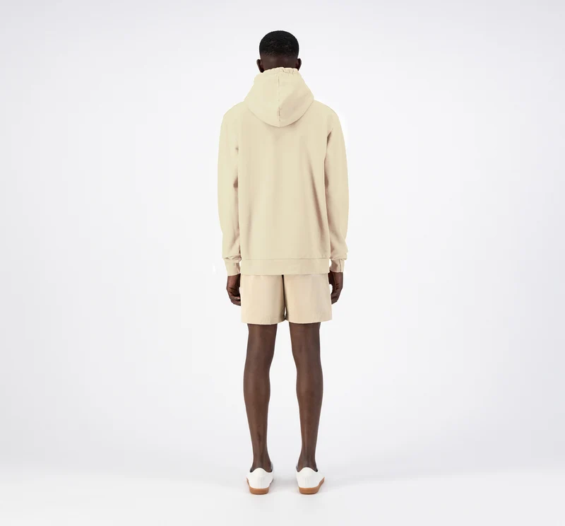 Sweat à capuche Hulton Heart - Crème